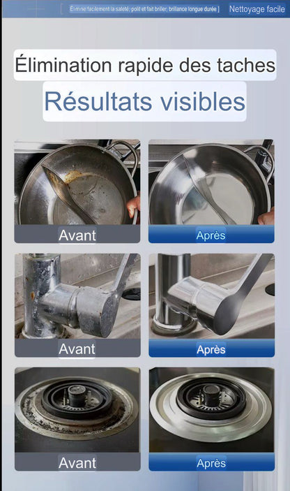 Stainless Steel ( Clean Paste)