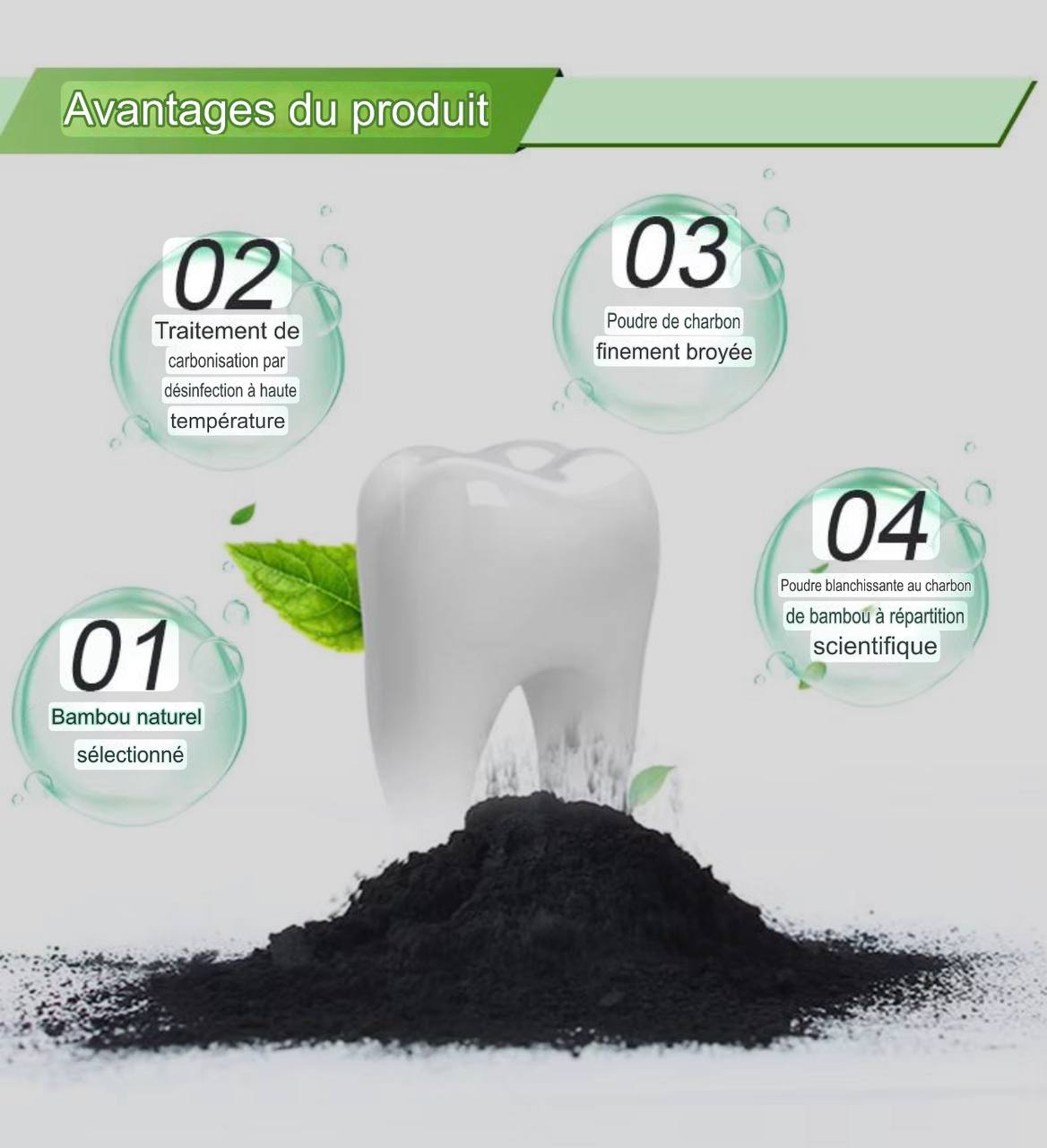 SmileBrilliant - Purificateur Naturel pour les Dents